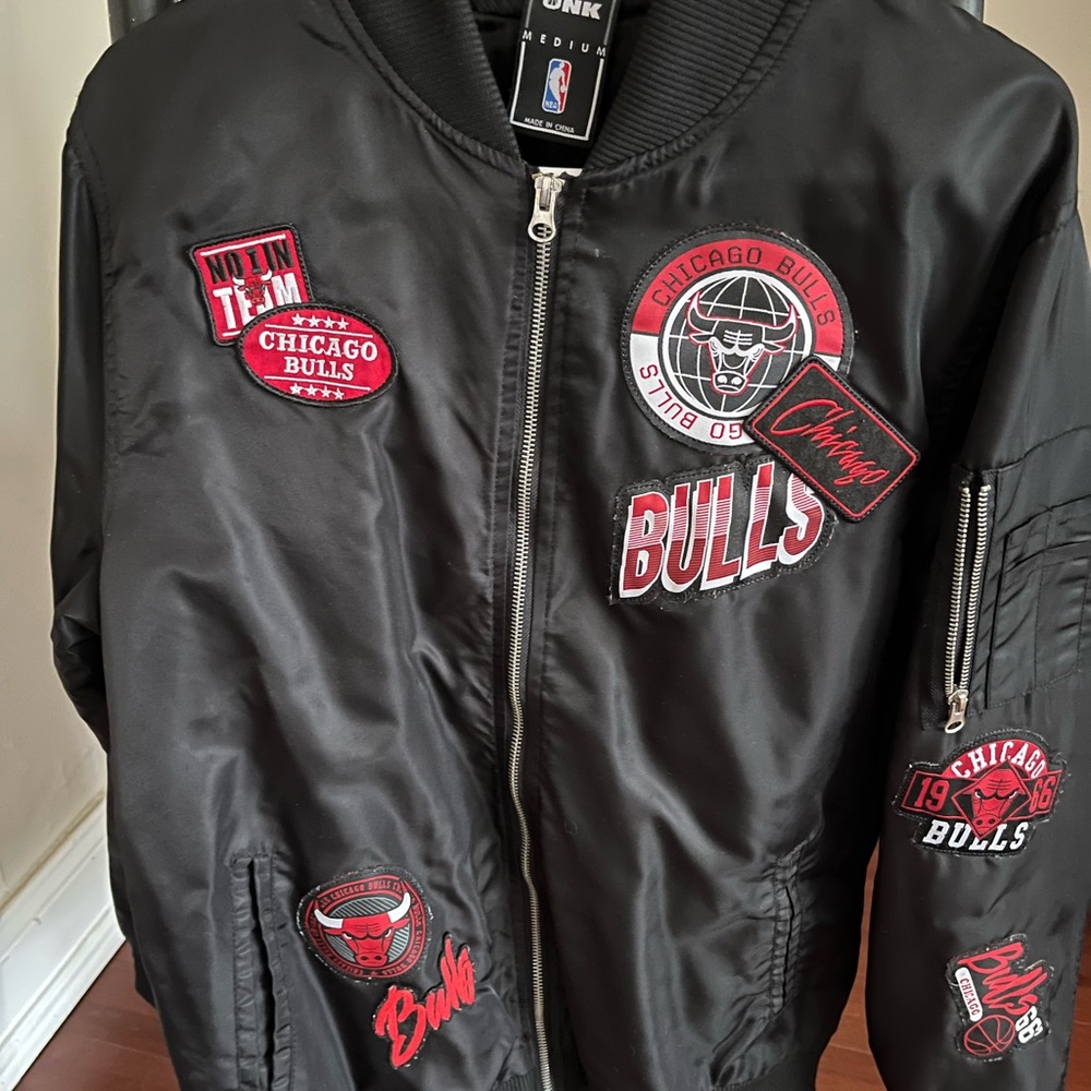 Chicago bulls varsity jacket for men